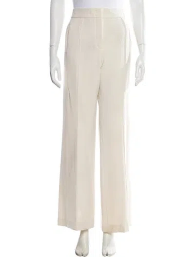 Pre-owned Dorothee Schumacher Wide Leg Pants In Neutral