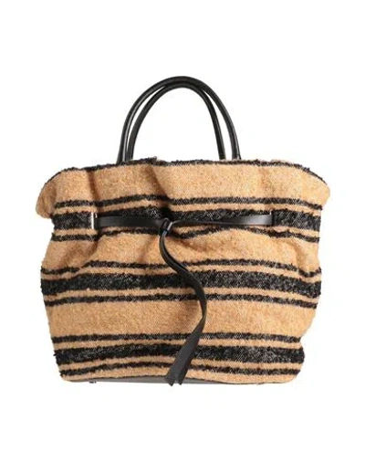 Dorothee Schumacher Woman Handbag Black Size - Cotton, Polyacrylic, Wool, Polyester