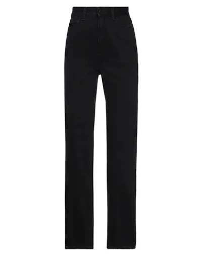 Dorothee Schumacher Woman Denim Pants Black Size 1 Cotton