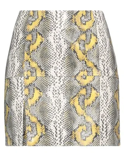 Dorothee Schumacher Woman Mini Skirt Off White Size 2 Lambskin