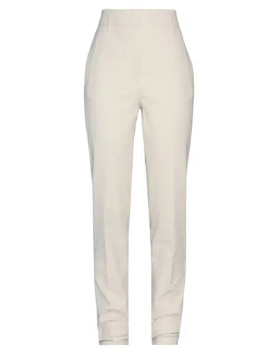Dorothee Schumacher Woman Pants Beige Size 5 Cotton, Elastane
