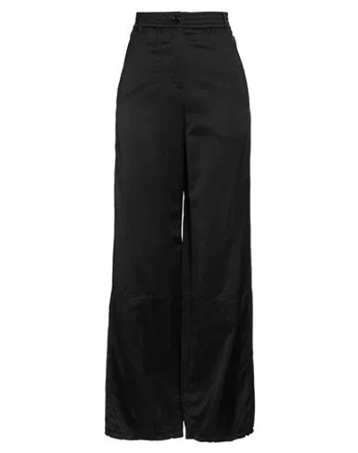Dorothee Schumacher Woman Pants Black Size 4 Viscose, Hemp, Cotton