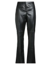 Dorothee Schumacher Woman Pants Black Size 4 Polyurethane, Polyester