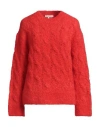 Dorothee Schumacher Woman Sweater Red Size 5 Mohair Wool, Wool, Polyamide, Elastane In Red