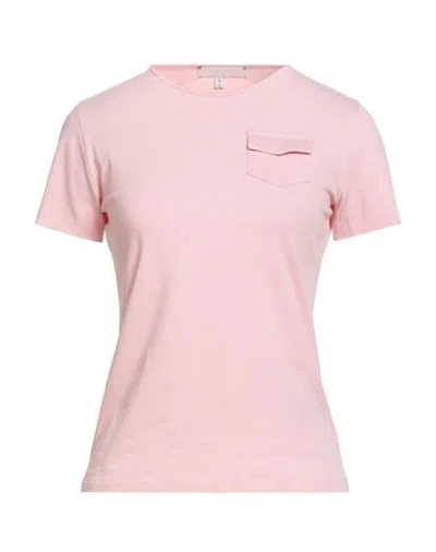 Dorothee Schumacher Woman T-shirt Pink Size 6 Cotton, Elastane