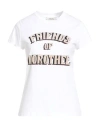 Dorothee Schumacher Woman T-shirt White Size 2 Cotton