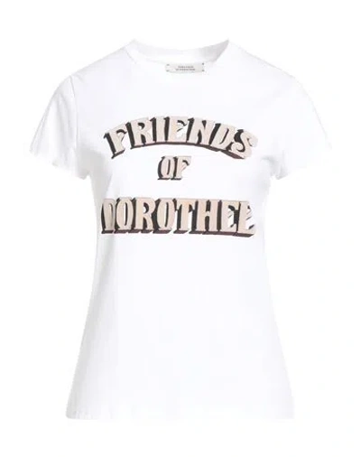 Dorothee Schumacher Woman T-shirt White Size 2 Cotton
