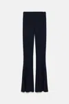DOROTHEE SCHUMACHER WOMEN'S FLARED LEG SLIM PANTS IN DEEP NAVY