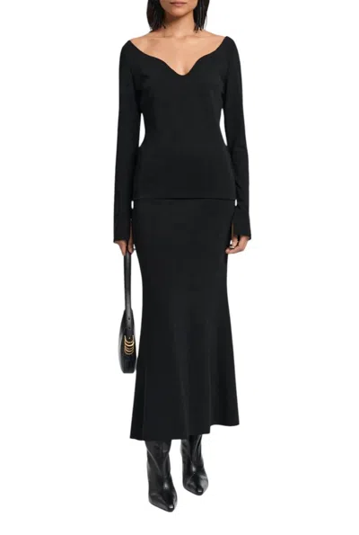 Dorothee Schumacher Women's Soft Shape Skirt In Black