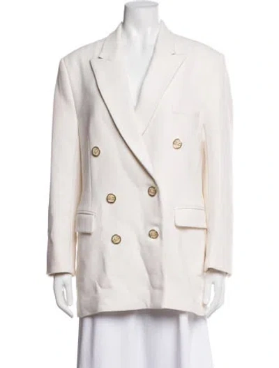 Pre-owned Dorothee Schumacher Wool Coat In Neutrals