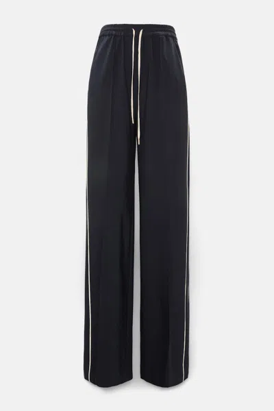 Dorothee Schumacher Wool Jogging Pants In Blue