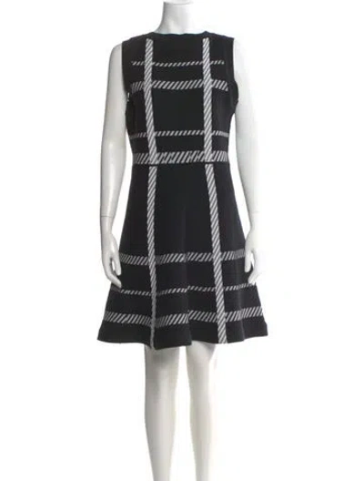 Pre-owned Dorothee Schumacher Wool Mini Dress W/ Tags In Black