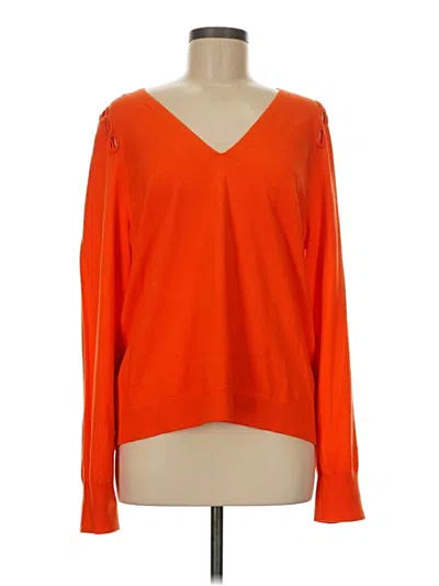 Pre-owned Dorothee Schumacher Wool Pullover Sweater In Orange
