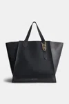 DOROTHEE SCHUMACHER XL TOTE BAG IN SOFT CALF LEATHER WITH D-RING HARDWARE