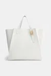DOROTHEE SCHUMACHER XL TOTE BAG IN SOFT CALF LEATHER WITH D-RING HARDWARE