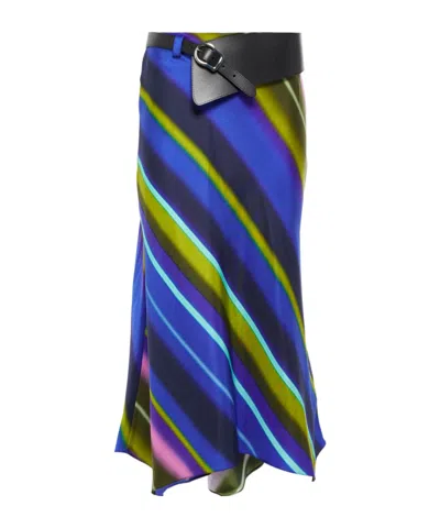 Dorothee Schumacher Zipper Skirt In Multi
