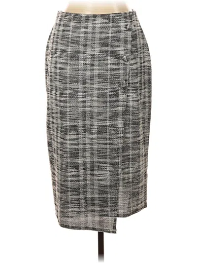 Pre-owned Dorothy Perkins Casual Skirt In Gray