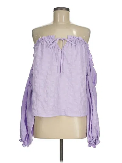 Pre-owned Dorothy Perkins Sleeveless Blouse In Purple