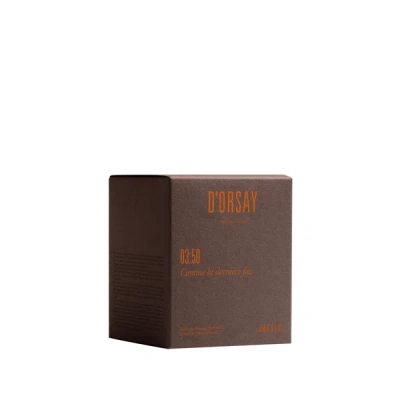 D'orsay 03:50 - Comme La Dernière Fois - Candle In Brown
