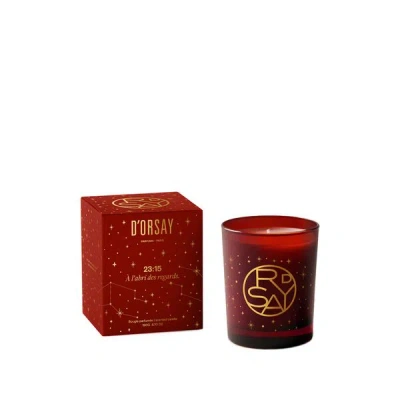 D'orsay Bougie 23:15 A L'abri Des Regards - Edition Noël In Red