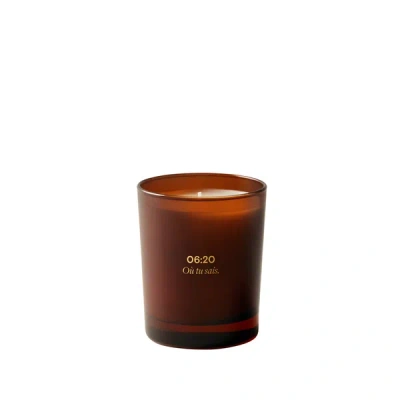 D'orsay Scented Candle - 06:20 Où Tu Sais In Brown