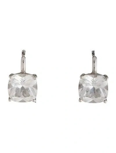 Pre-owned Dorsey 11.80ctw Synthetic Sapphire Drop Earrings In Multicolor