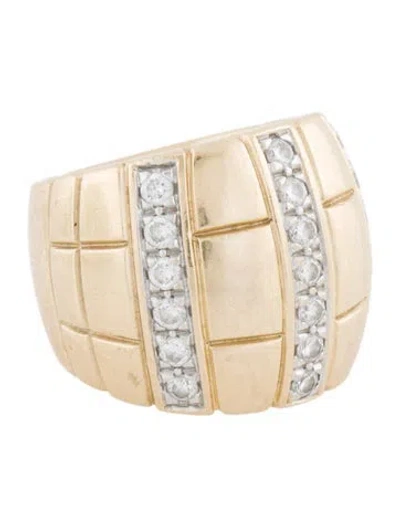Pre-owned Dorsey 14k Lab-grown Diamond D.m.j. Ring In Multi