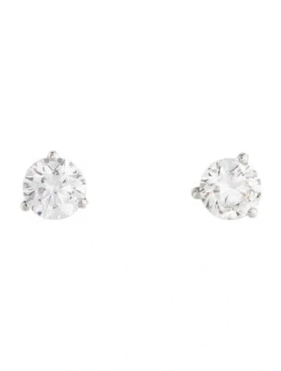 Pre-owned Dorsey 14k Lab-grown Diamond Martini Stud Earrings In Multicolor