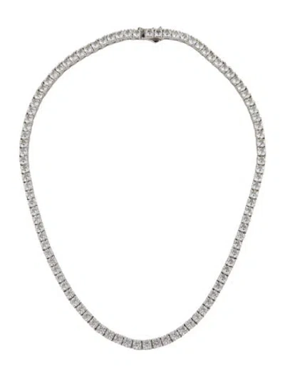 Pre-owned Dorsey 20.00ctw Synthetic Sapphire Kate Rivière Necklace, 15" In Multicolor