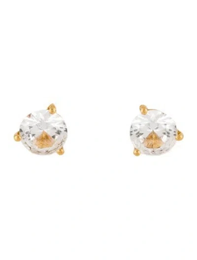 Pre-owned Dorsey 3.02ctw. Synthetic Sapphire Stud Earrings In Multi