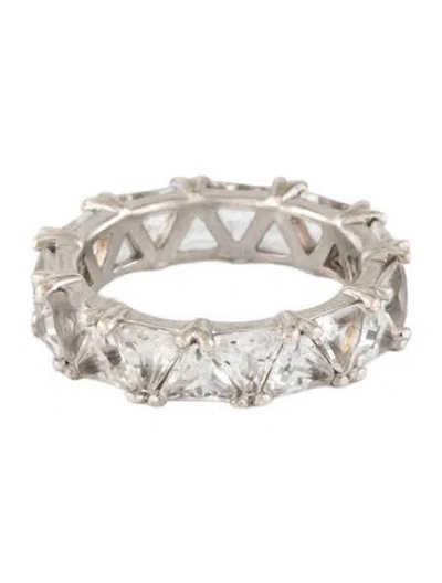 Pre-owned Dorsey 8.80ctw Synthetic Sapphire Theodora Double Trillion Ring In Multicolor