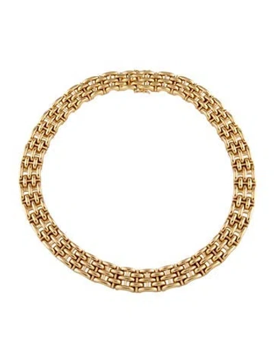 Pre-owned Dorsey Clarette Collar Necklace, 16" In Multicolor