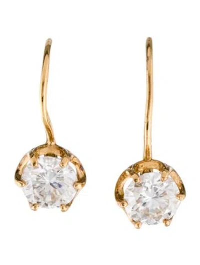 Pre-owned Dorsey Moissanite Maxwell Earings In Multi