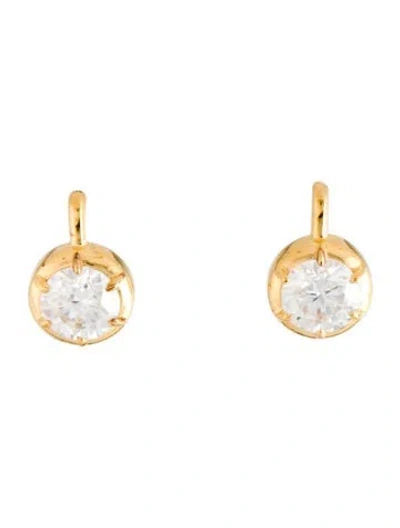 Pre-owned Dorsey Synthetic Moissanite Maxwell Earrings In Multicolor