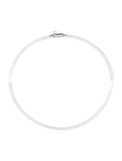 Pre-owned Dorsey Synthetic Sapphire Delphine Collar Necklace, 16" In Multi