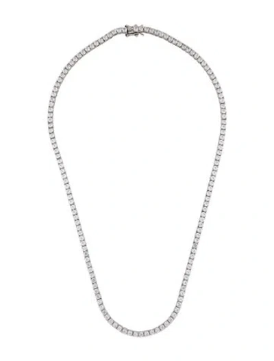 Pre-owned Dorsey Synthetic Sapphire Kate Riviere Necklace, 18" In Multi