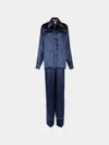 Dorso Bandana Silk Pajama Set Size: S