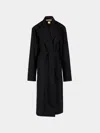 Dorso The Gessato Wool Robe Size: S