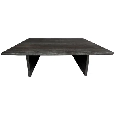 Pre-owned Dos Gallos Studio Custom Rustic Modern Coffee Table By  In Brown