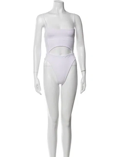 Pre-owned Dos Gardenias Bikini W/ Tags In White