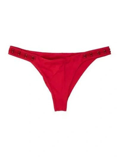 Pre-owned Dos Gardenias Bottoms W/ Tags In Red