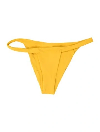 Pre-owned Dos Gardenias Bottoms W/ Tags In Yellow