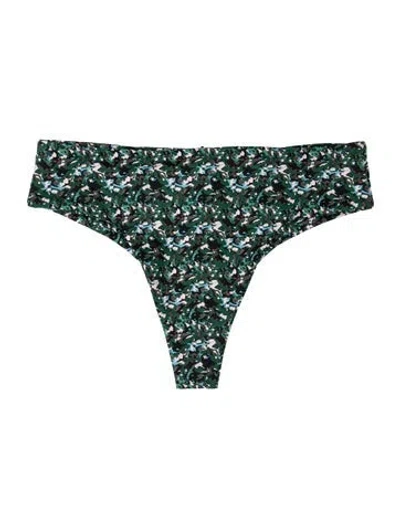 Pre-owned Dos Gardenias Camouflage Print Bottoms W/ Tags In Green