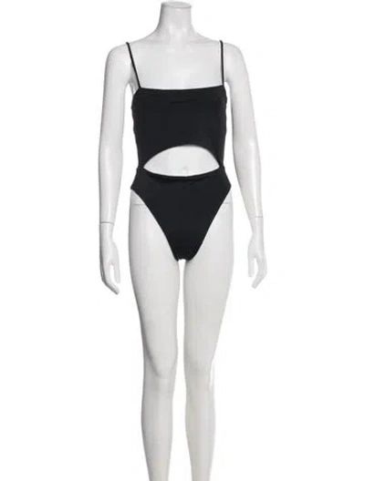 Pre-owned Dos Gardenias Cutout Accent One-piece W/ Tags In White