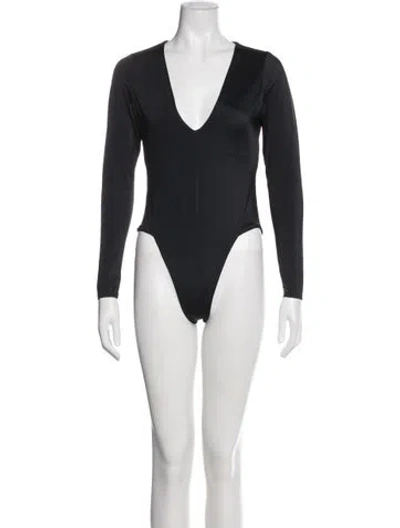 Pre-owned Dos Gardenias One-piece In Black