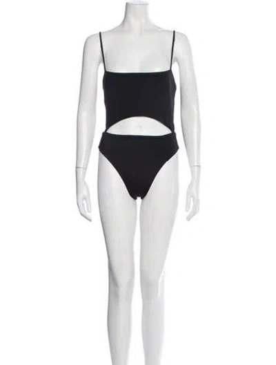 Pre-owned Dos Gardenias One-piece W/ Tags In Black