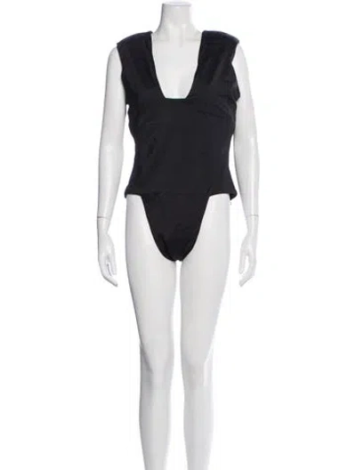 Pre-owned Dos Gardenias One-piece W/ Tags In Black