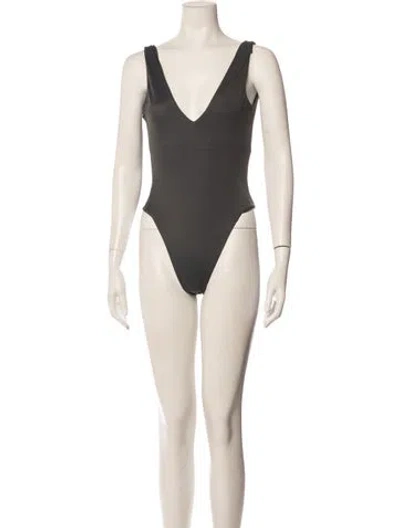 Pre-owned Dos Gardenias One-piece W/ Tags In Black