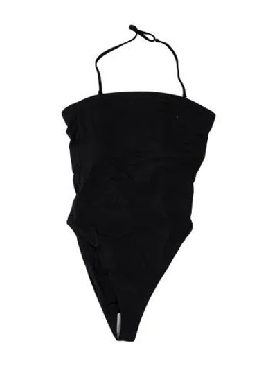 Pre-owned Dos Gardenias One-piece W/ Tags In Black