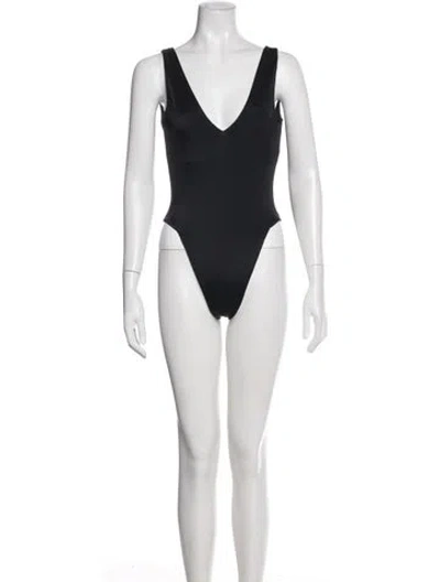 Pre-owned Dos Gardenias One-piece W/ Tags In Black
